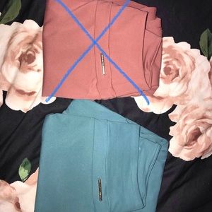 Whitney Simmons gymshark leggings blue medium